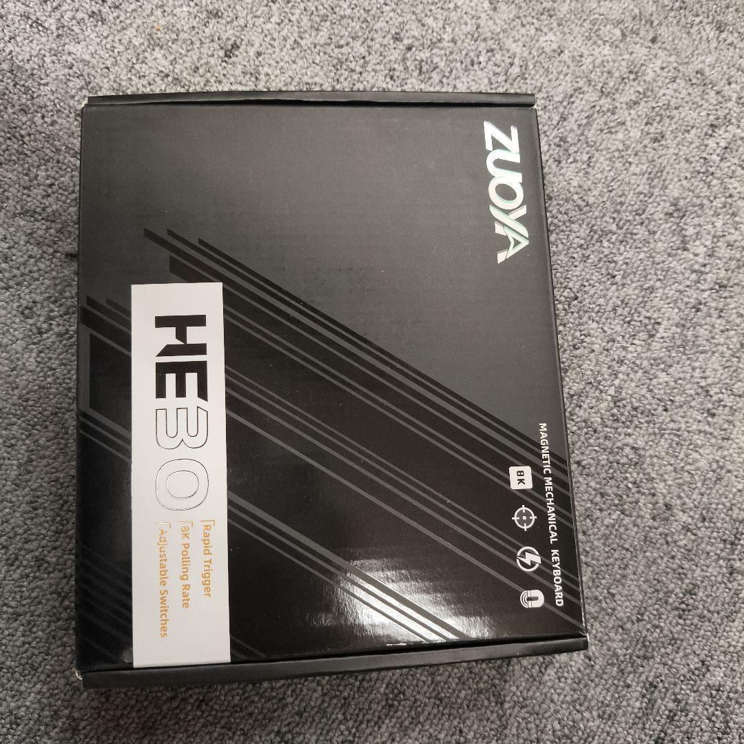 ZUOYA HE30 ラピッドトリガー 左手片手ゲーミングキーボード