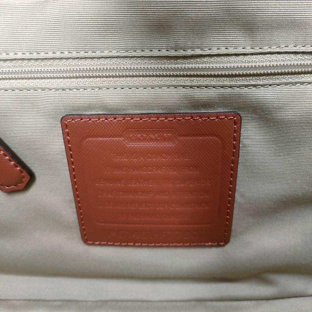 50 COACH コーチ　レザー　2WAY ハンドバッグ　ショルダーバッグ