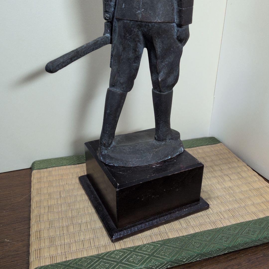 軍人像　人物不明　４０センチ