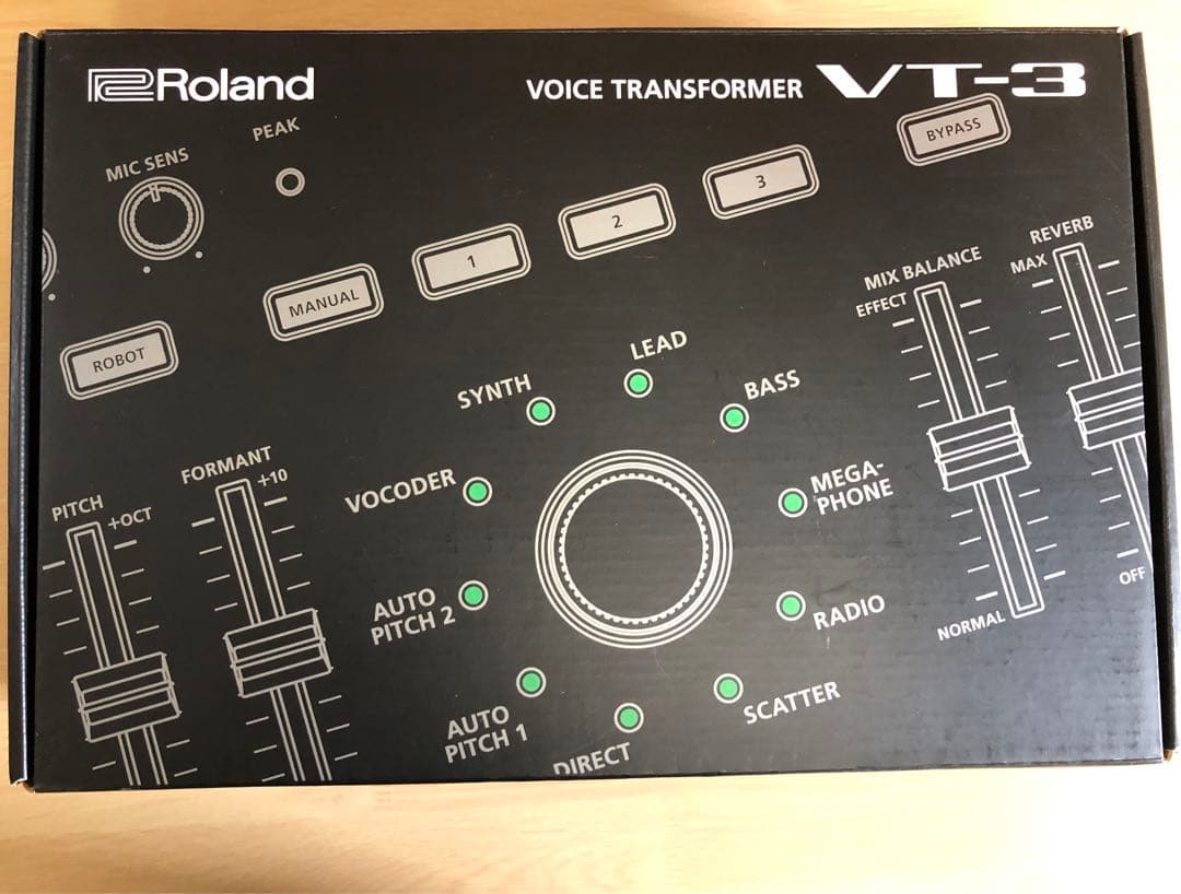 Roland VT-3 Voice Transformer エフェクター