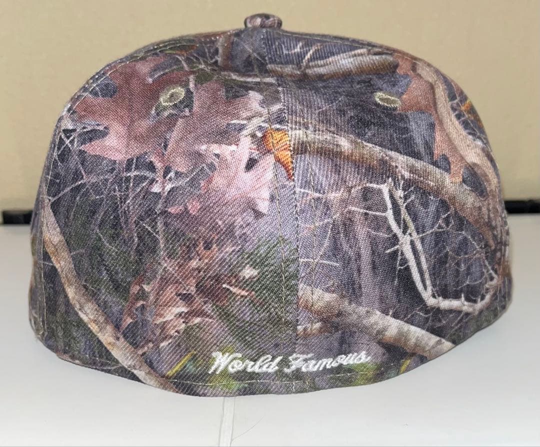 Supreme 迷彩 Box Logo New Era 7 1/8希少サイズ