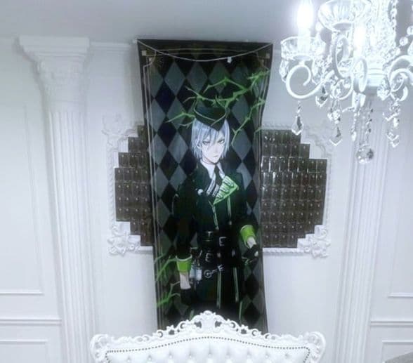 シルバー 等身大タペストリー ツイステ