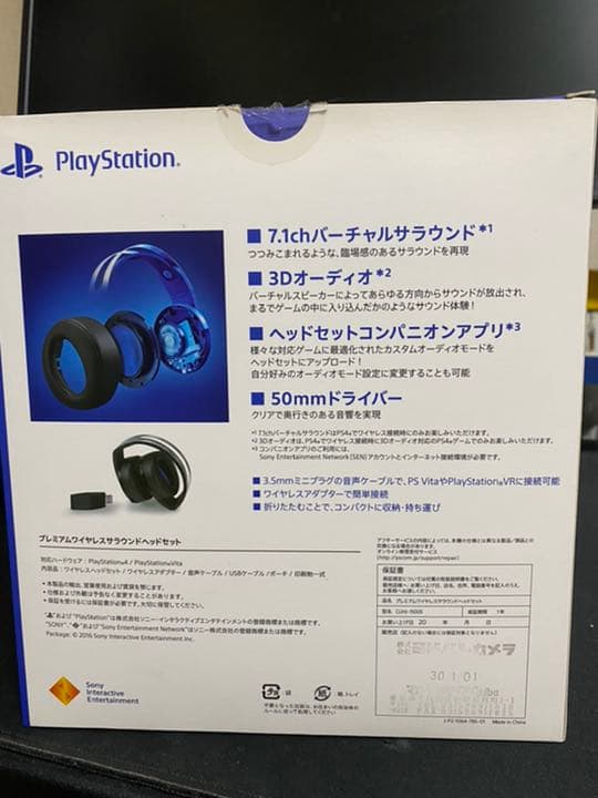 ヘッドホン SONY CUHJ-15005