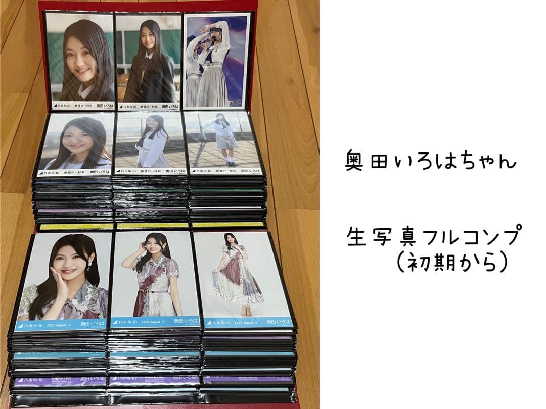 【限定値下げ】乃木坂46 奥田いろは 生写真 フルコンプ