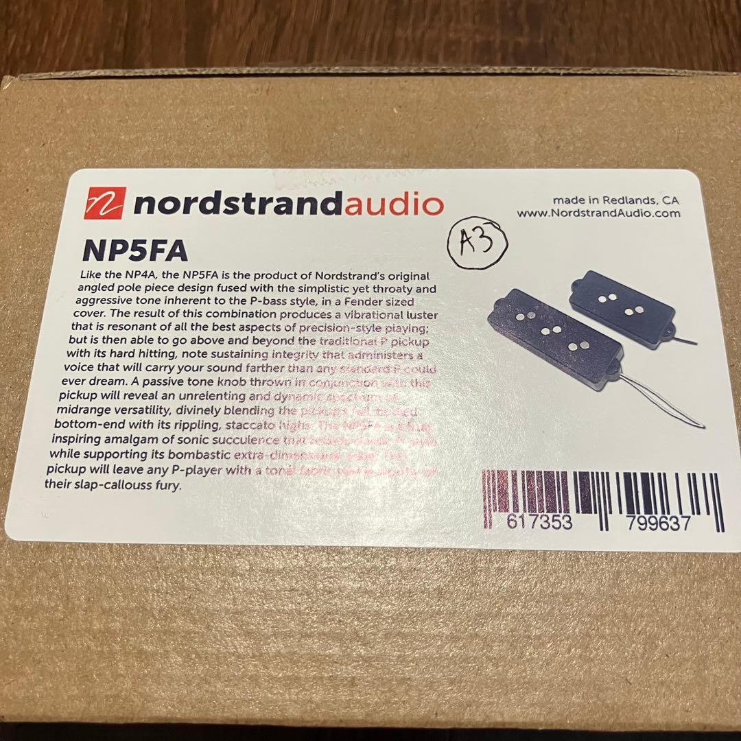 nordstrand/ノードストランド NP5FAピックアップ プレベ 5弦