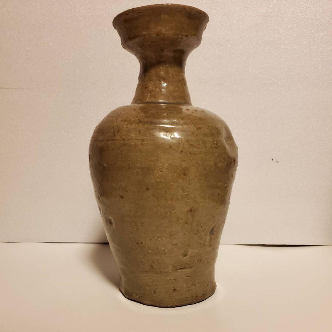 朝鮮美術　高麗青磁　徳利　花入れ