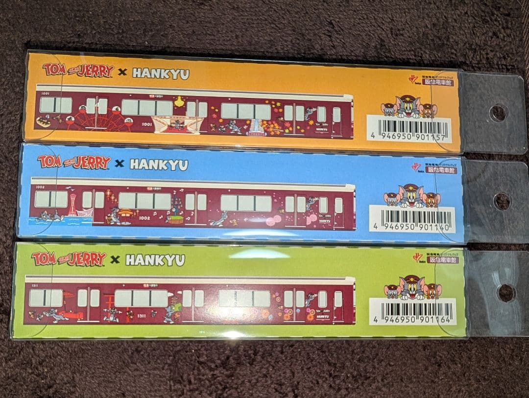 トムとジェリー 阪急電鉄 　コラボ Nゲージ 3両セット