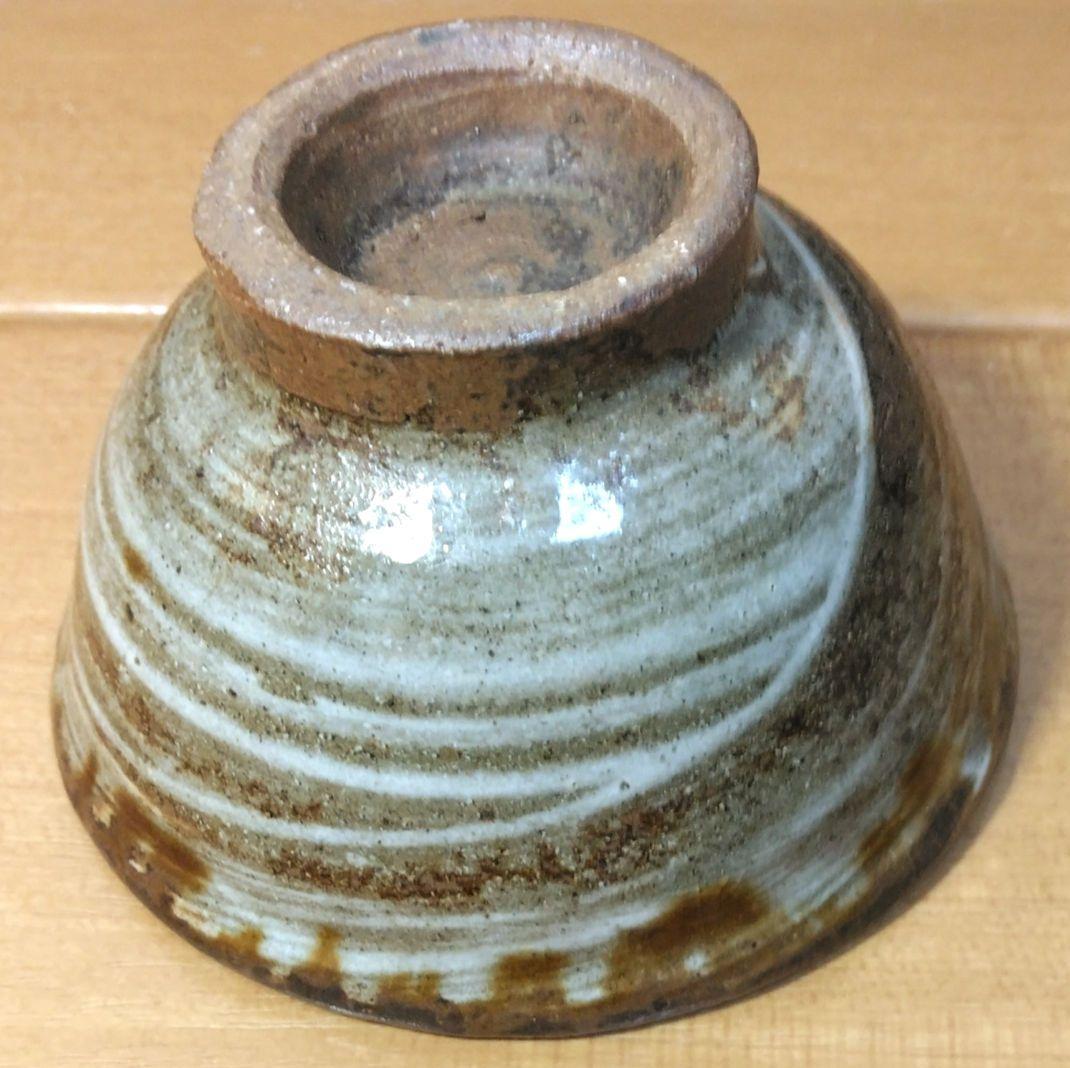 人間国宝 金城次郎 ぐい呑 栞 共箱(本人書付) 無傷 壷屋焼 やちむん 紐付箱