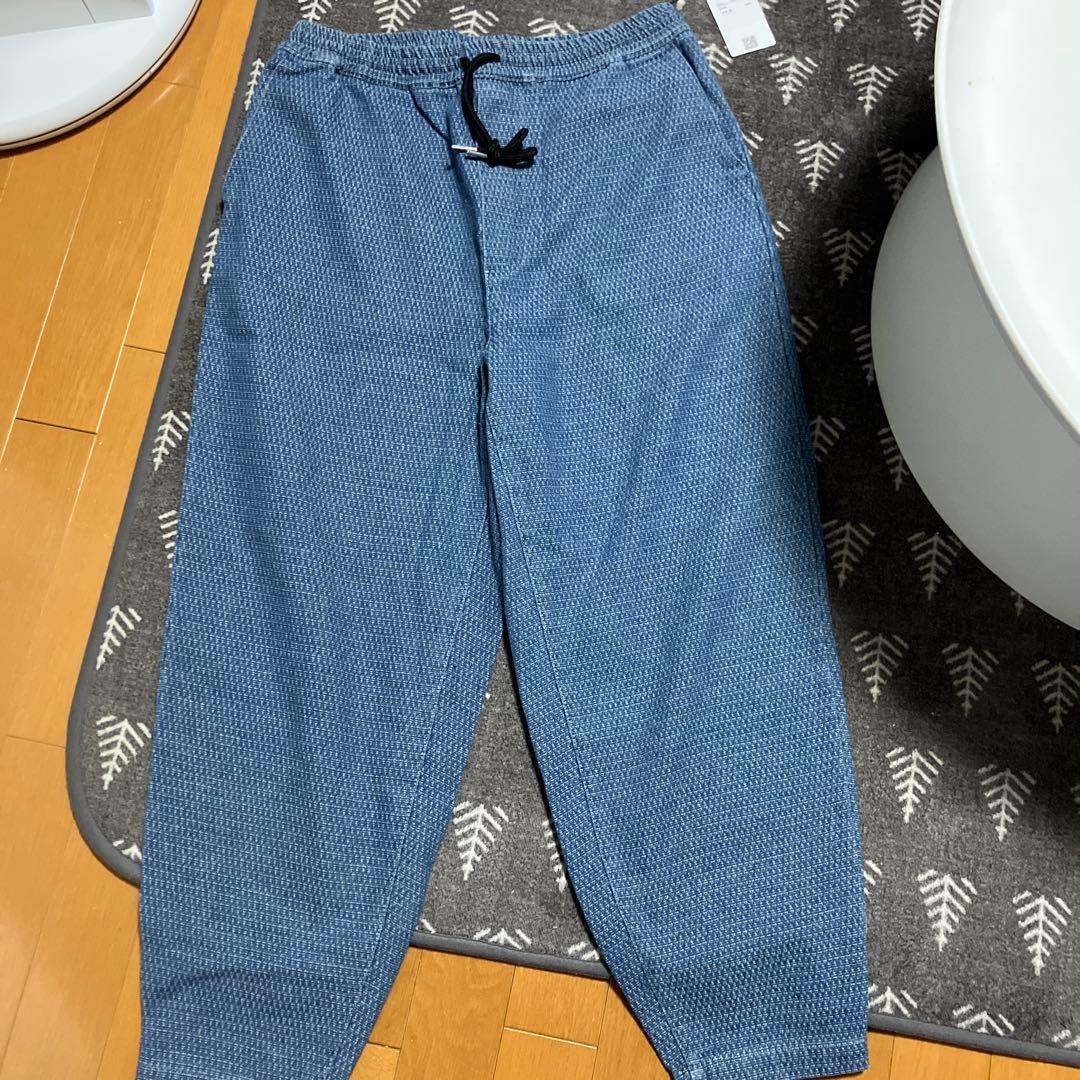 【CAMBIO】Denim Jacquard Jogger Pants /Ｓ