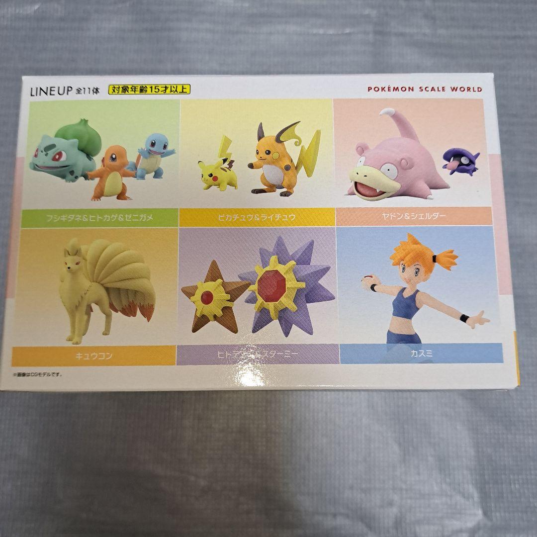 ポケモンスケールワールド(カントー地方) フィギュア未開封品