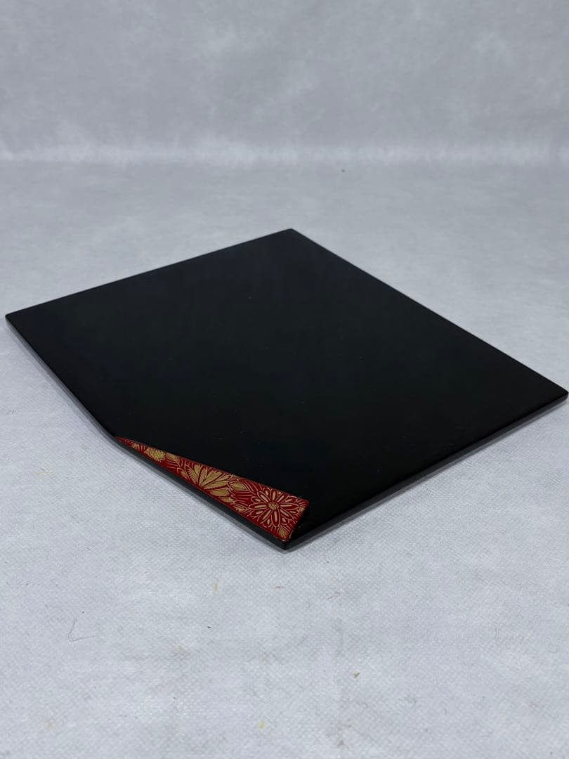 前田漆器工房謹製　天然木　折敷 五枚　美品　共箱　茶道　懐石　送料込