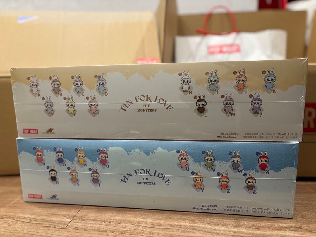 イニシャルラブブ PIN FOR LOVE コンプリートセット