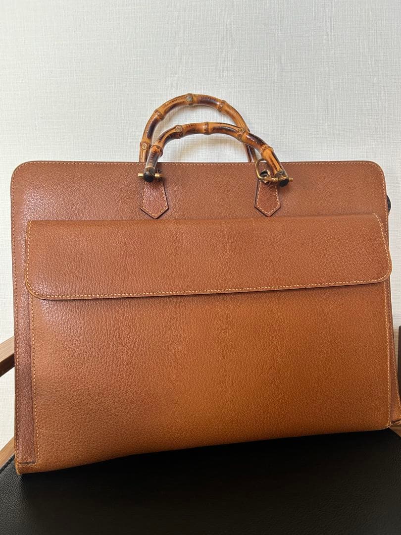 グッチビジネスバッグ　バンブー2way