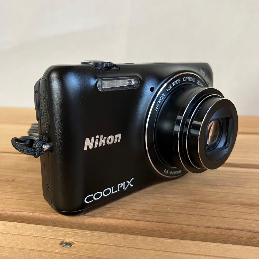 Nikon COOLPIX S6600 コンパクトデジタルカメラ ブラック