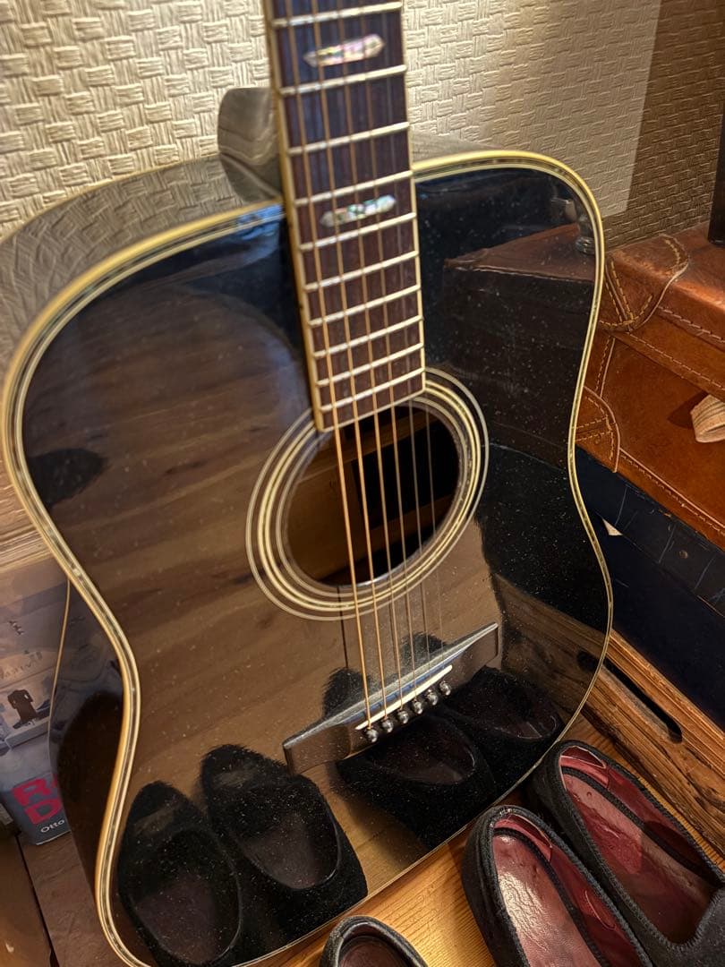 T.F.MorrisW-50アコースティックギター 希少ブラック