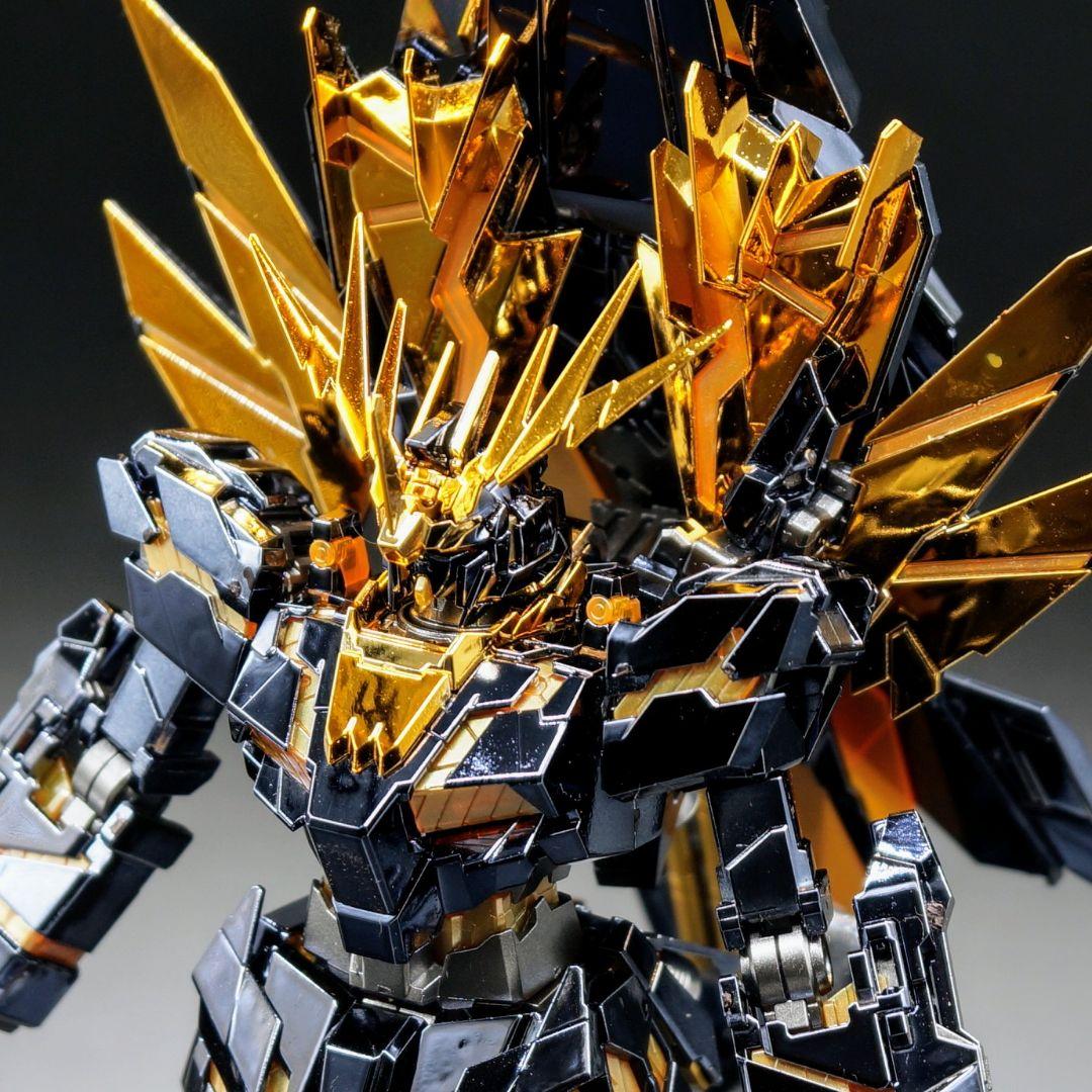 大和【メッキ仕様】MG バンシィ ノルン 完成品 ユニコーンガンダム