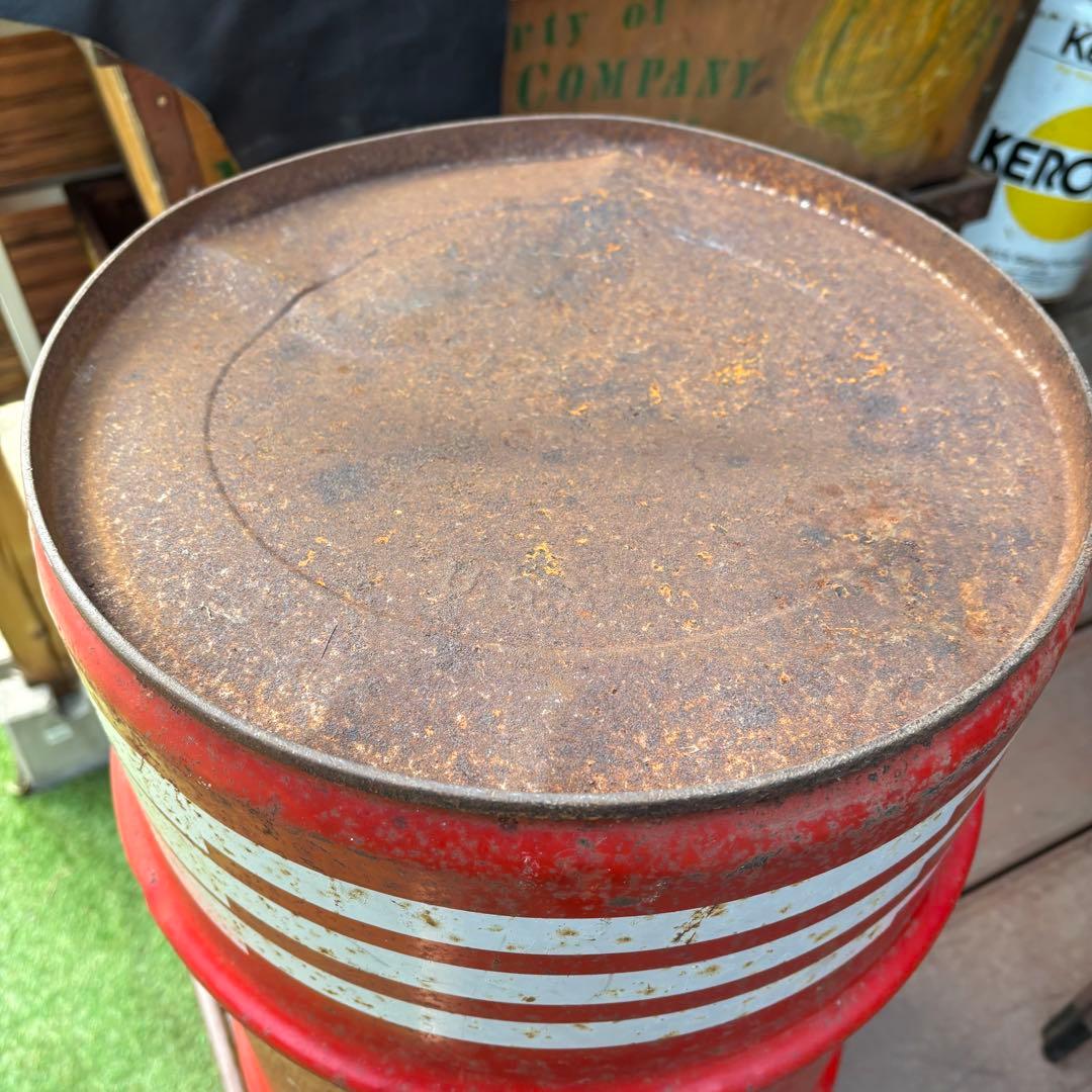 送料込み！USA VTGドラム缶 Kendall /16U.S.GALLONS