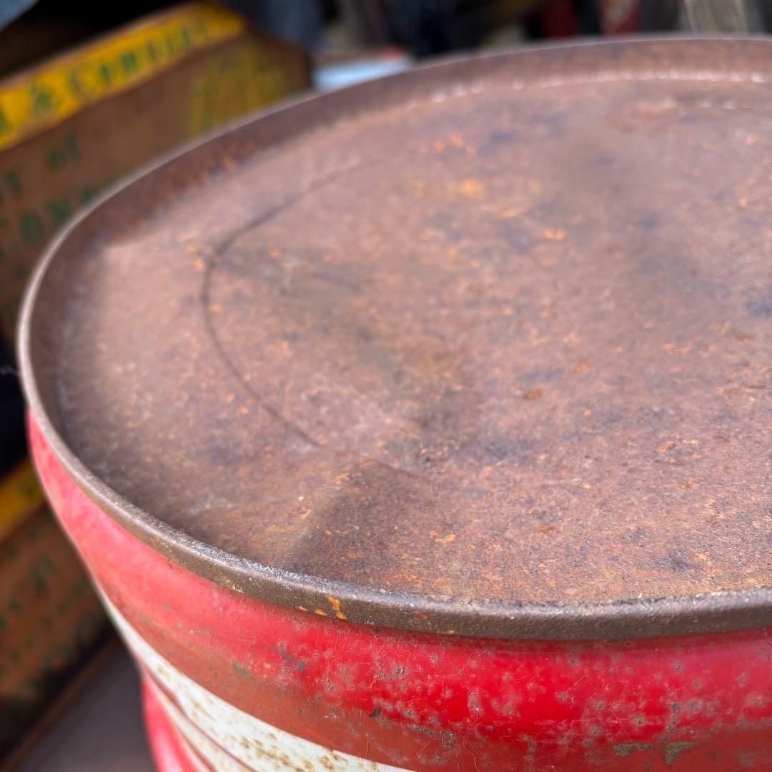 送料込み！USA VTGドラム缶 Kendall /16U.S.GALLONS