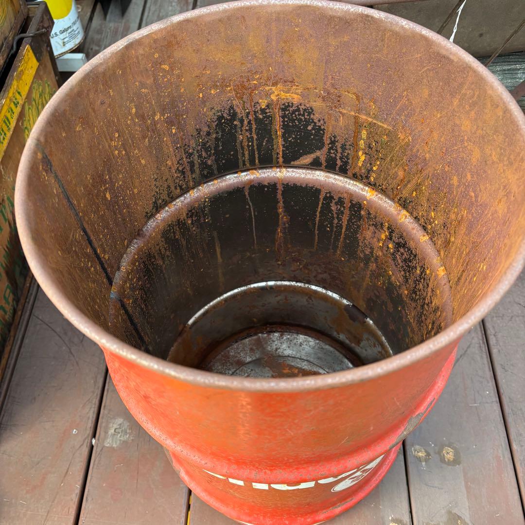 送料込み！USA VTGドラム缶 Kendall /16U.S.GALLONS