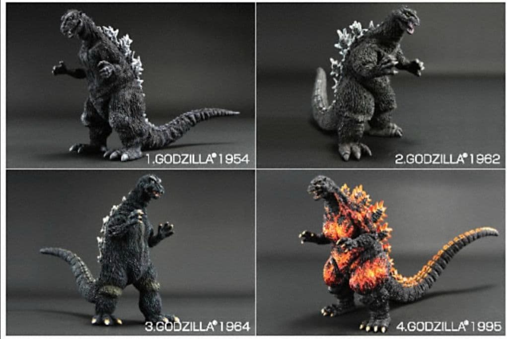 酒井ゆうじコンセプトワークス GODZILLA 構 4種セット