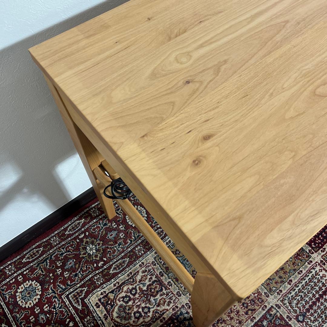 KOIZUMIコイズミ◾️コンセント付きデスク KWD-131 机 パソコン 木製