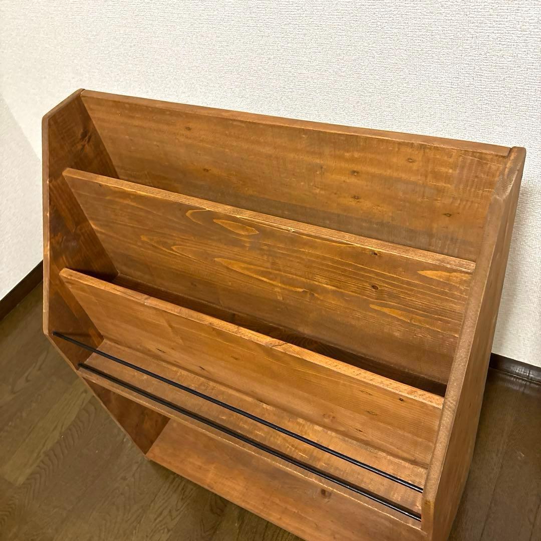 【美品】nico and … ニコアンド マガジンラック 本棚 絵本棚