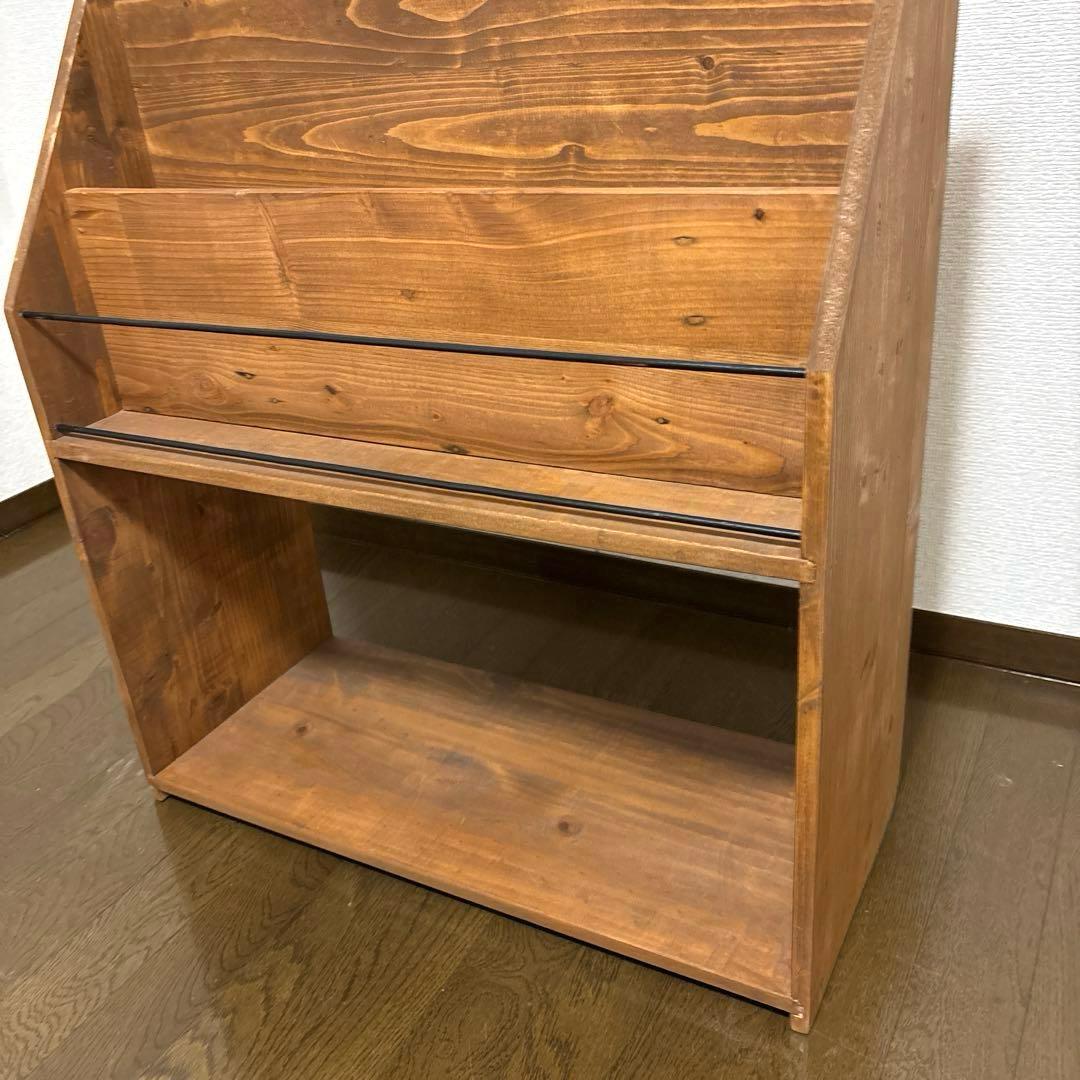 【美品】nico and … ニコアンド マガジンラック 本棚 絵本棚