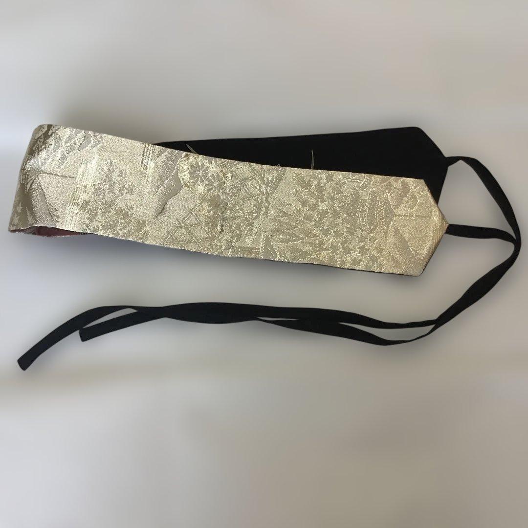 ［訳あり］　留袖ドレス、帯ベルト付き　金彩❣️ 着丈121