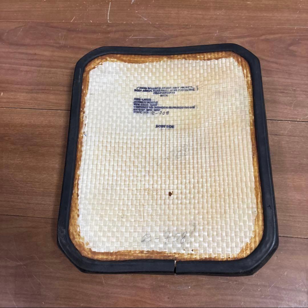 米軍実物　PRU－60Ａ HARD BALLISTIC ARMOUR プレートL