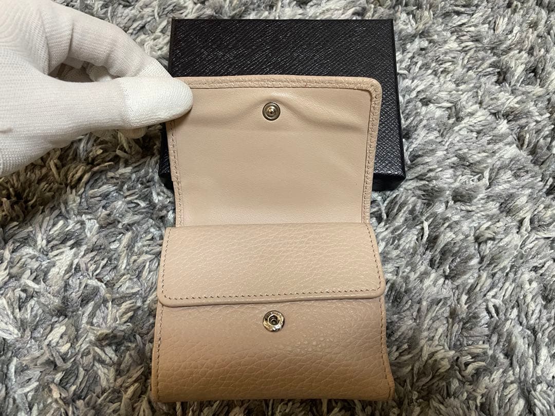 【12/16値下げ】PRADA ヴィッテロダイノレザー ミニ財布