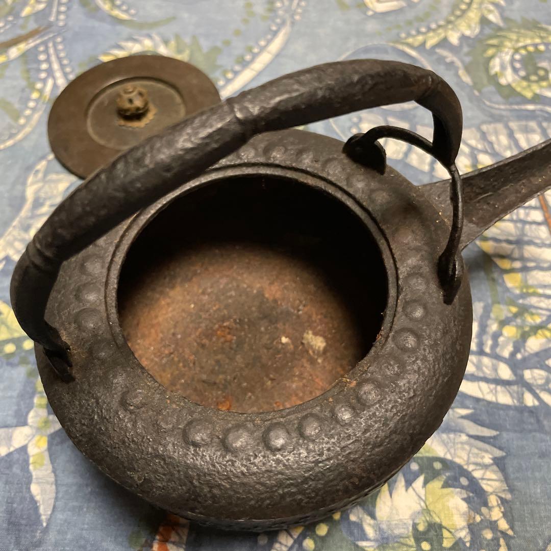 屠蘇器　鉄製　鉄器　鉄瓶　鉄製急須　鉄分