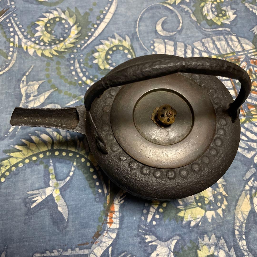 屠蘇器　鉄製　鉄器　鉄瓶　鉄製急須　鉄分