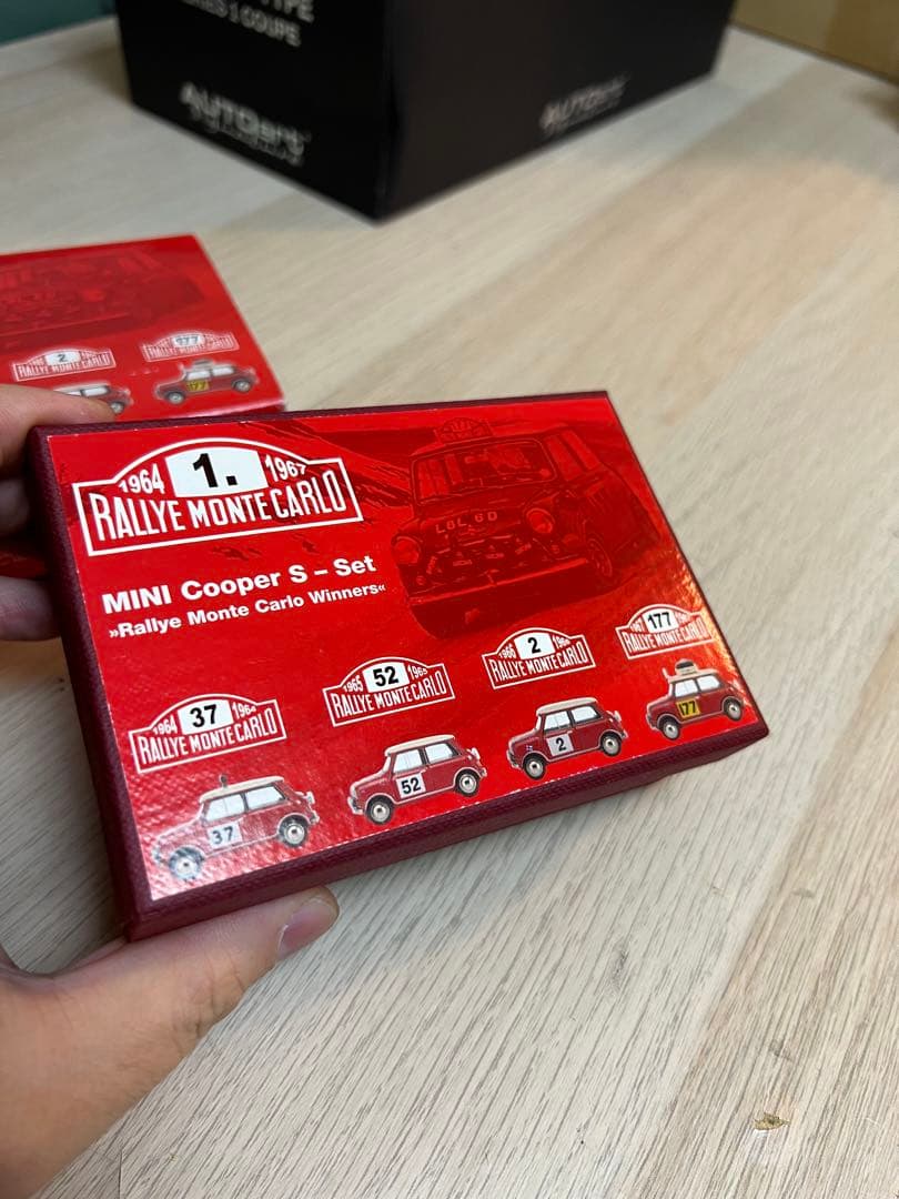 1/87 BUB MINI Cooper S ラリーモンテカルロ4台セット