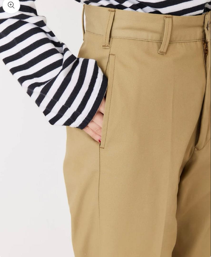 ★新品★HIGH WAIST CHINO PANTS