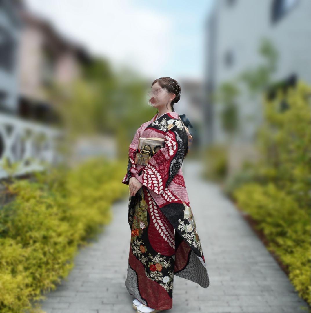 R‪‪⭐︎振袖フルセット【76】　正絹　成人式　卒業式