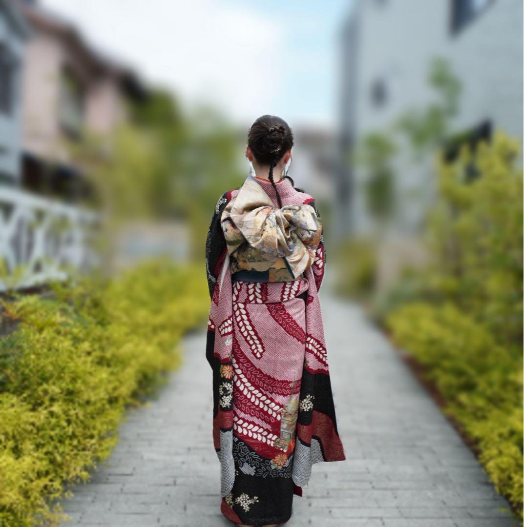 R‪‪⭐︎振袖フルセット【76】　正絹　成人式　卒業式