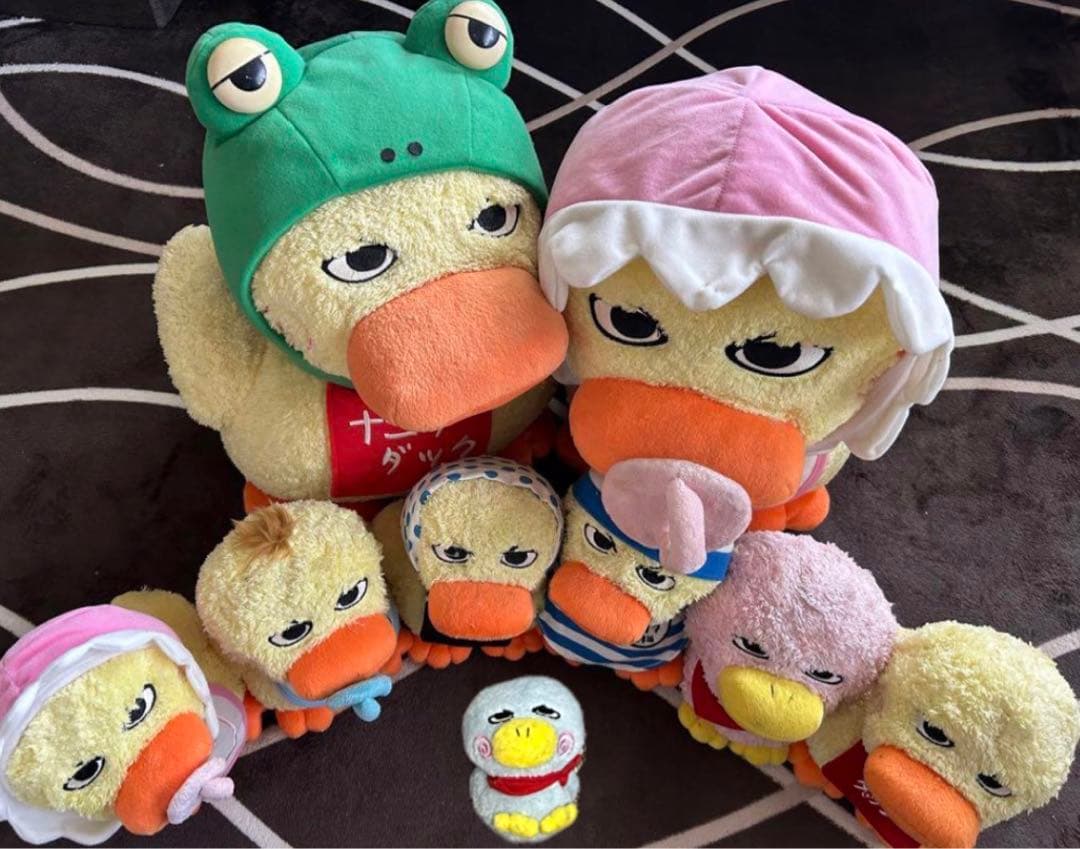希少 レア なにわダック ぬいぐるみ アヒル 喋る 関西弁 大中小セット ベビー