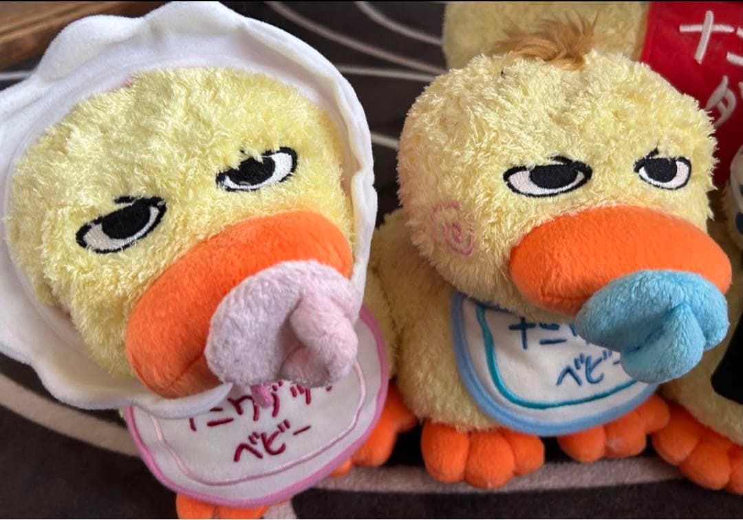 希少 レア なにわダック ぬいぐるみ アヒル 喋る 関西弁 大中小セット ベビー