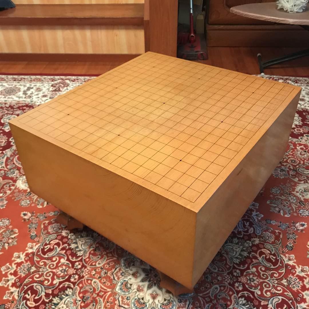 本榧6寸盤碁石セット