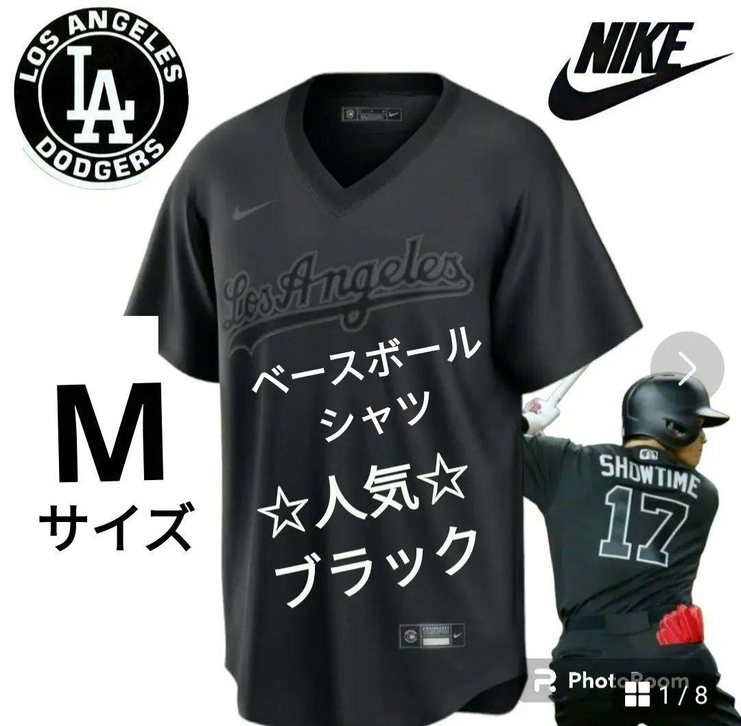 NIKE ロサンゼルス・ドジャース ユニフォームTシャツ ベースボールシャツ M