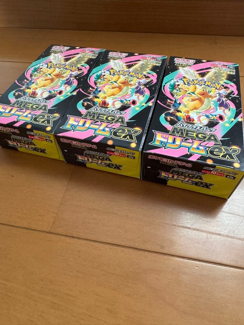 3BOX ポケモン MEGA ドリーム ex