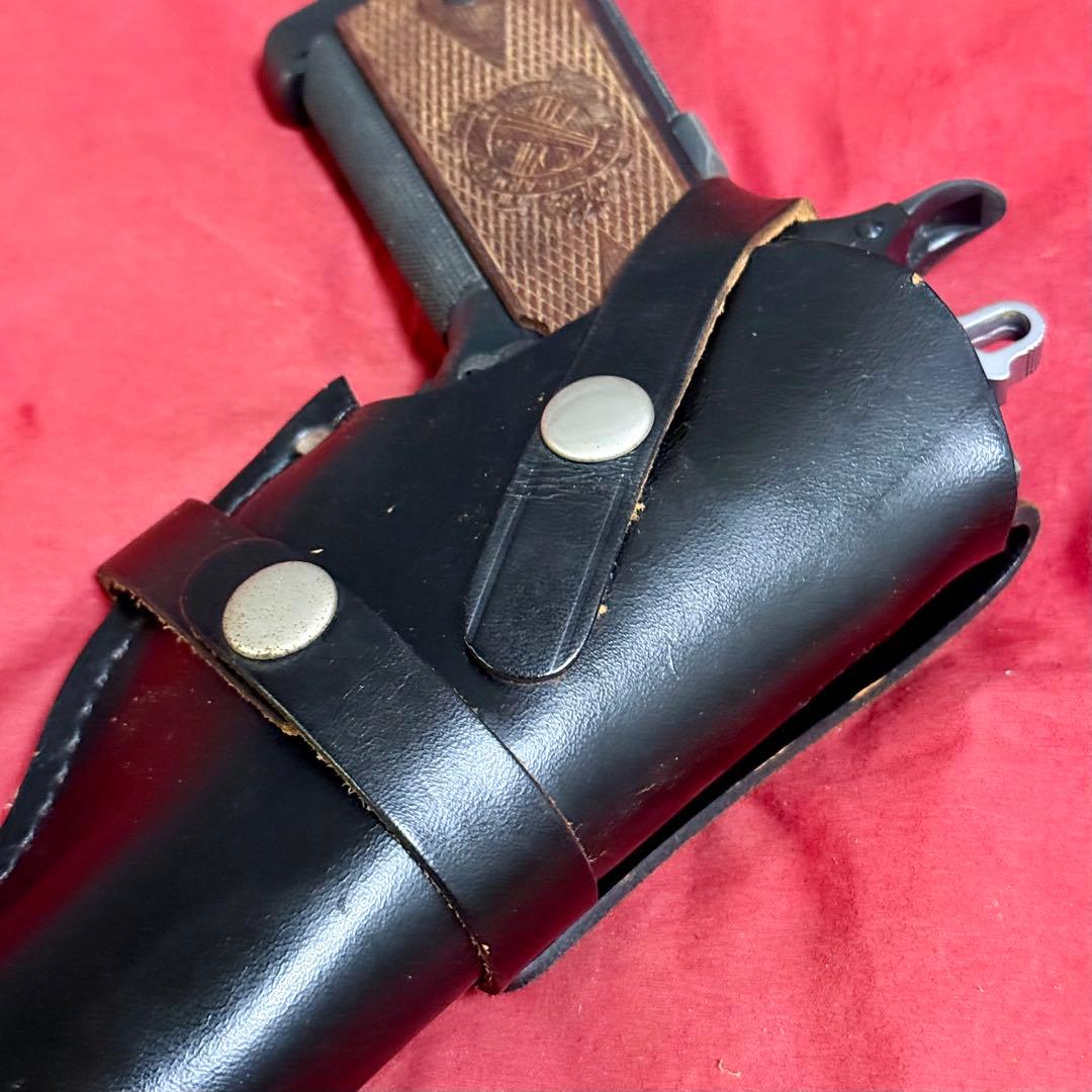 整備済 リボルバー・オートマチック用 ウェスタンスタイル 革製 ヒップホルスター