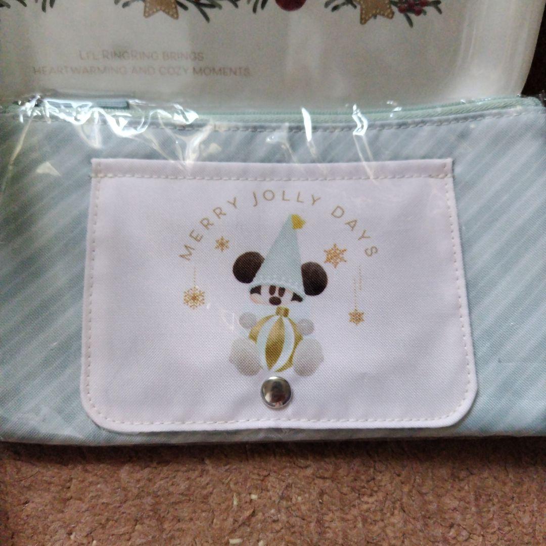 ディズニー　リルリンリン　クリスマス　スーベニアセットとトレーとカトラリーセット