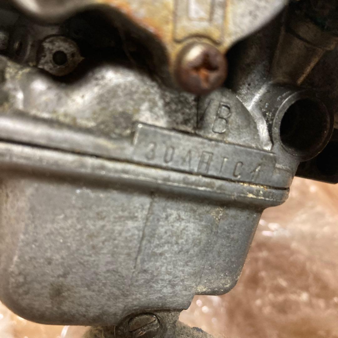 HONDAcb250tホークバブ純正キャブレター　部品取り