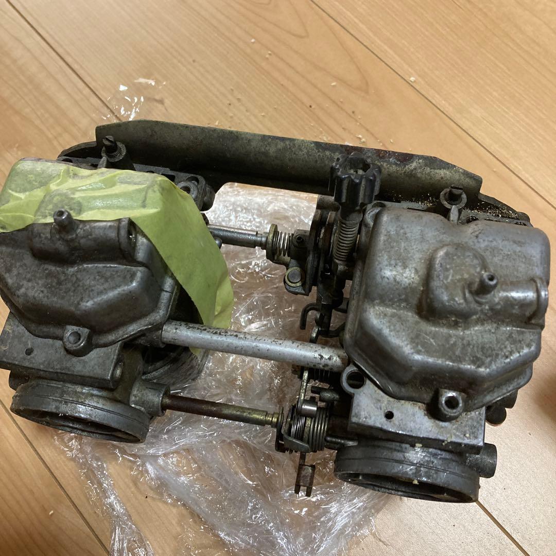 HONDAcb250tホークバブ純正キャブレター　部品取り