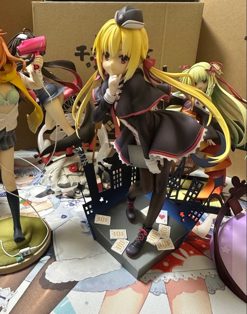 ゆずソフト　1/7スケールフィギュア　7体セット