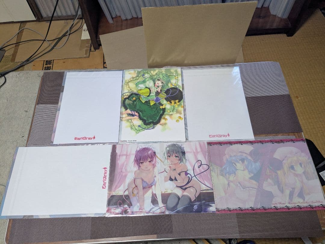 東方project　アールグレイ購入特典A4クリアファイル20枚セット