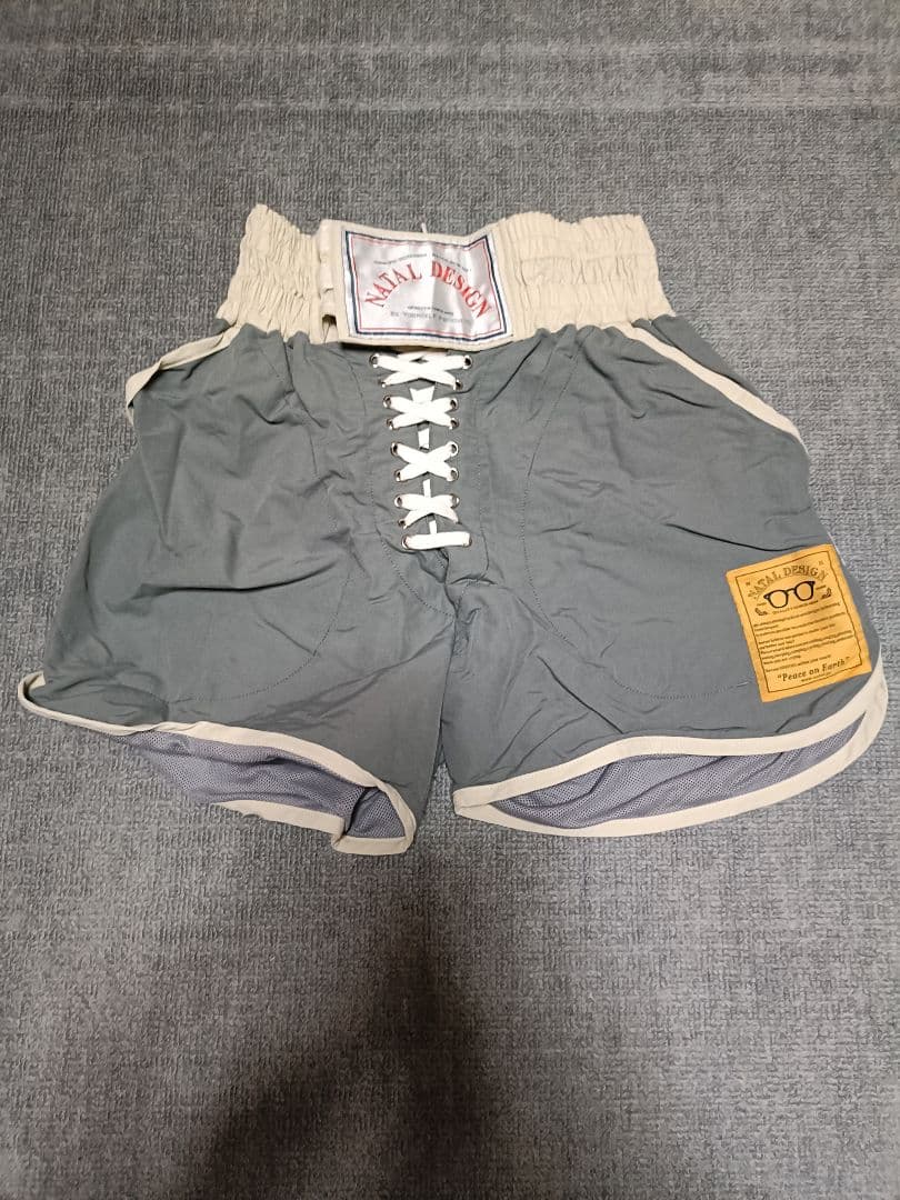 ネイタルデザイン　ボクシングショーツ グレー