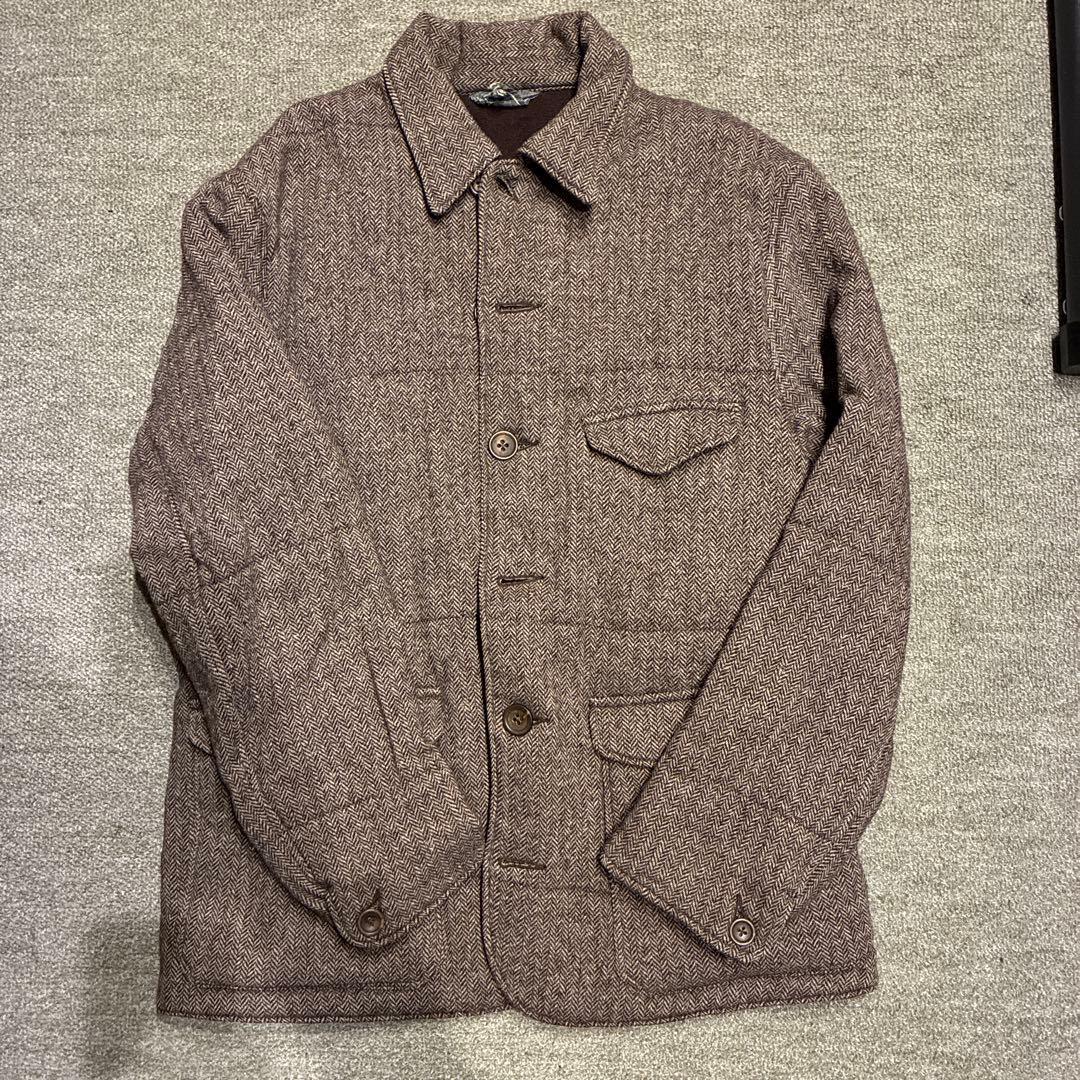 45rpm ブラウン ヘリンボーンジャケット サイズ5