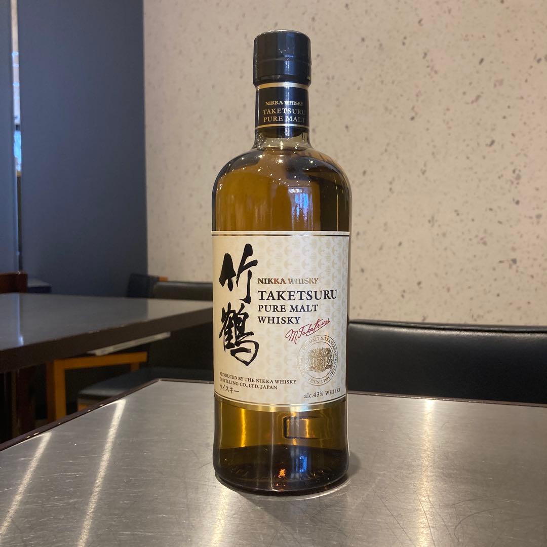 竹鶴　ピュアモルト　ウイスキー